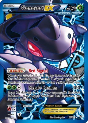 Genesect EX (Team Plasma) (97 Full Art), Plasma Blast