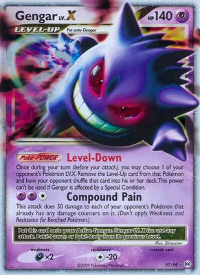 Gengar Lv.X, Arceus