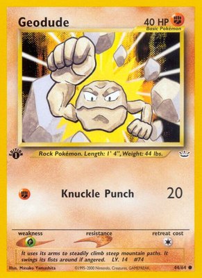 Geodude, Neo Revelation
