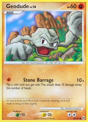 Geodude, Arceus