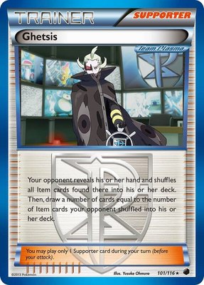 Ghetsis (Team Plasma), Plasma Freeze