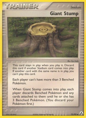 Giant Stump, EX Legend Maker