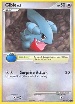 Gible, POP Series 6
