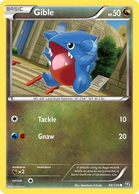 Gible (86), Dragons Exalted