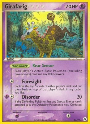 Girafarig, EX Legend Maker