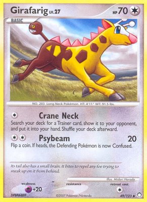 Girafarig, Mysterious Treasures