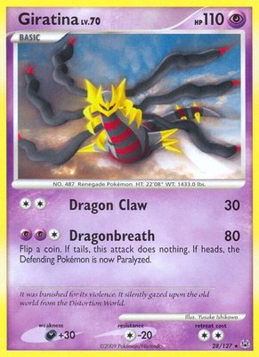 Giratina (28), Platinum