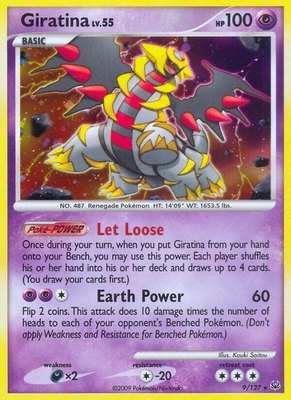 Giratina (9), Platinum