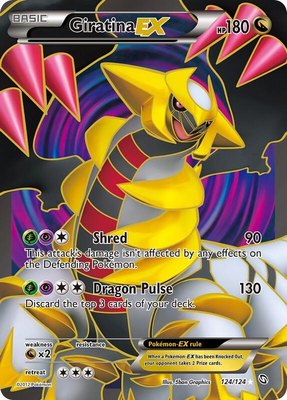 Giratina EX (124 Full Art), Dragons Exalted