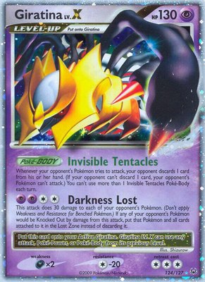 Giratina LV.X, Platinum