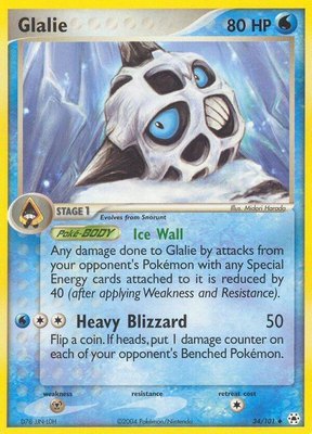 Glalie, EX Hidden Legends