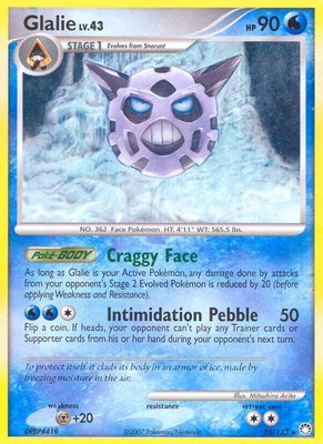 Glalie, Mysterious Treasures