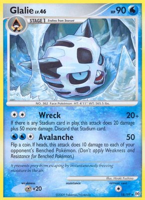 Glalie, Arceus