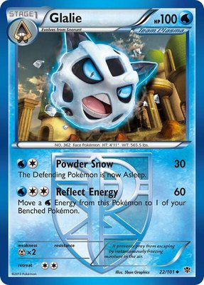 Glalie (Team Plasma), Plasma Blast