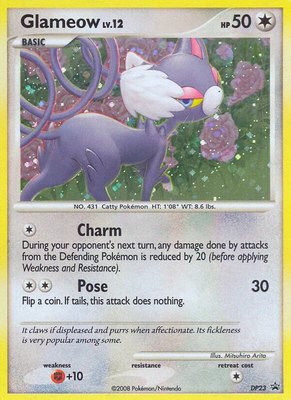 Glameow, Diamond and Pearl Promos