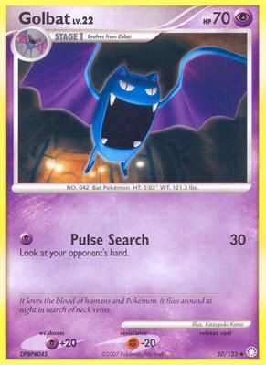 Golbat, Mysterious Treasures