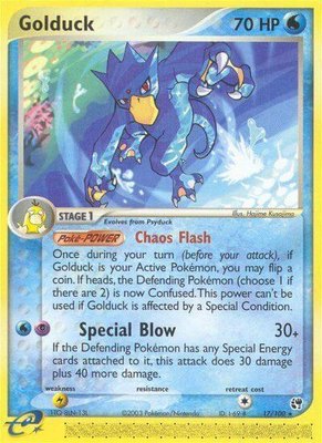 Golduck, EX Sandstorm