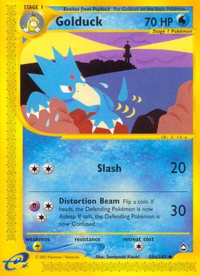 Golduck (50a), Aquapolis