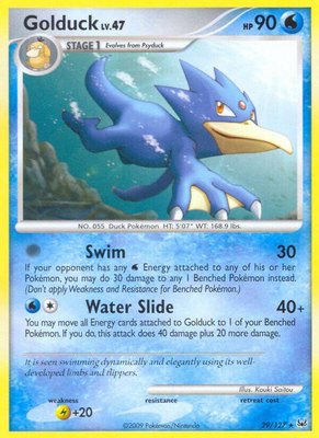 Golduck, Platinum