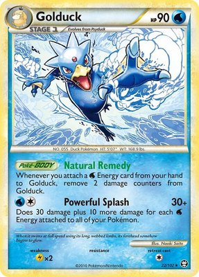 Golduck, Triumphant