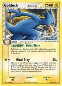 Golduck (Delta Species), EX Holon Phantoms