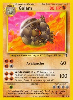 Golem, Legendary Collection
