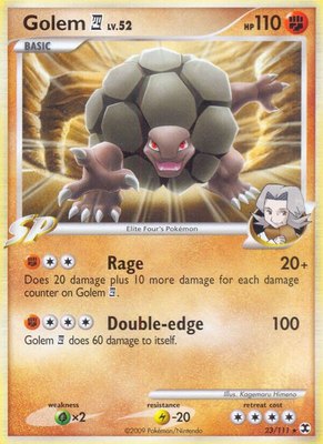 Golem E4, Rising Rivals