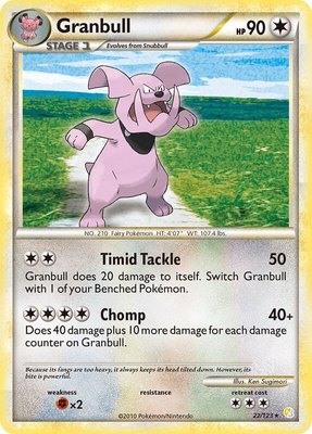 Granbull, HeartGold SoulSilver