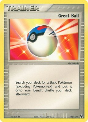 Great Ball, EX FireRed & LeafGreen