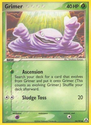 Grimer, EX Legend Maker