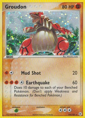 Groudon, EX Hidden Legends