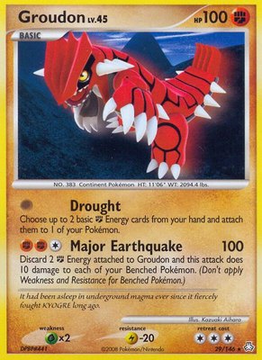 Groudon, Legends Awakened