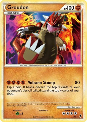 Groudon, Call of Legends