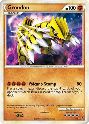 Groudon (Shiny), Call of Legends