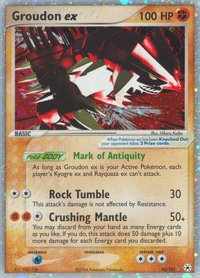 Groudon ex, EX Hidden Legends