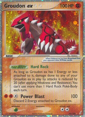 Groudon ex, EX Crystal Guardians