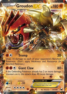 Groudon EX, Dark Explorers
