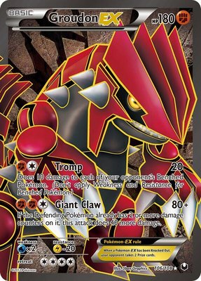 Groudon EX (106 Full Art), Dark Explorers