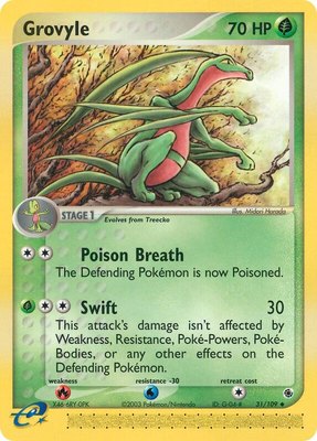 Grovyle, EX Ruby and Sapphire