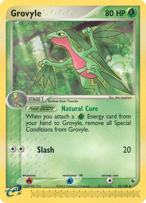 Grovyle, EX Ruby and Sapphire
