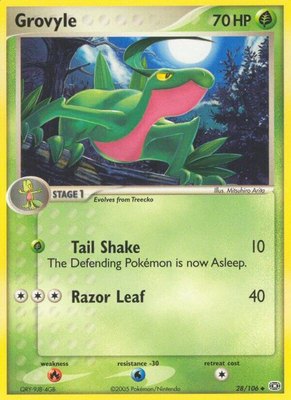 Grovyle, EX Emerald