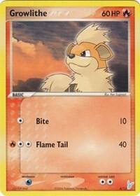 Growlithe, EX Trainer Kit 2: Plusle & Minun