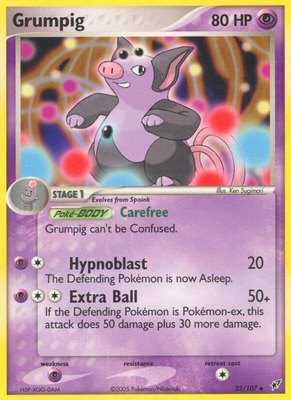 Grumpig, EX Deoxys