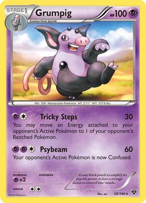 Grumpig, XY Base Set