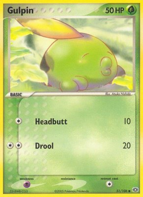 Gulpin, EX Emerald