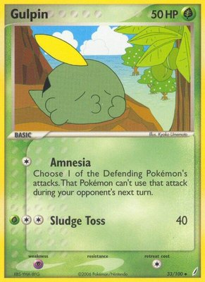 Gulpin, EX Crystal Guardians