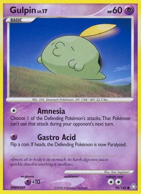 Gulpin, Legends Awakened