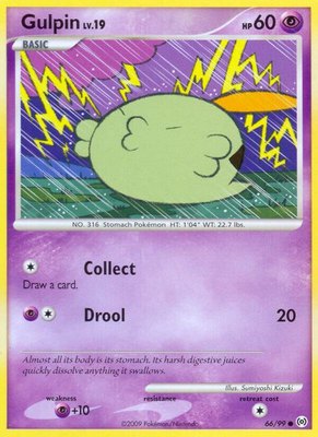 Gulpin (66), Arceus
