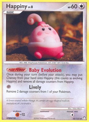 Happiny, Mysterious Treasures