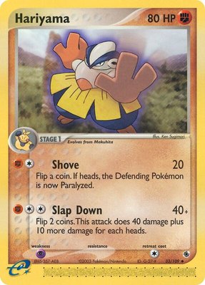 Hariyama, EX Ruby and Sapphire